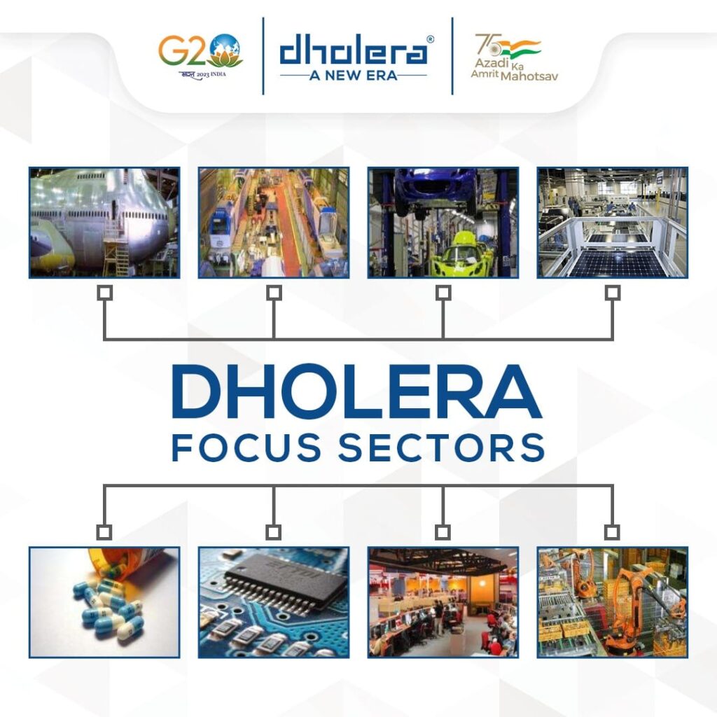 dholera focus sectors